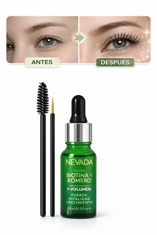 SUERO DE BIOTINA & ROMERO / TRATAMIENTO PARA CRECIMIENTO DE PESTAÑAS - NEVADA