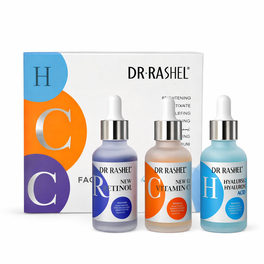 PACK 3 SERUMS RETINOL - VITA C - ÁCIDO HIALURÓNICO TRAT. ANTIEDAD